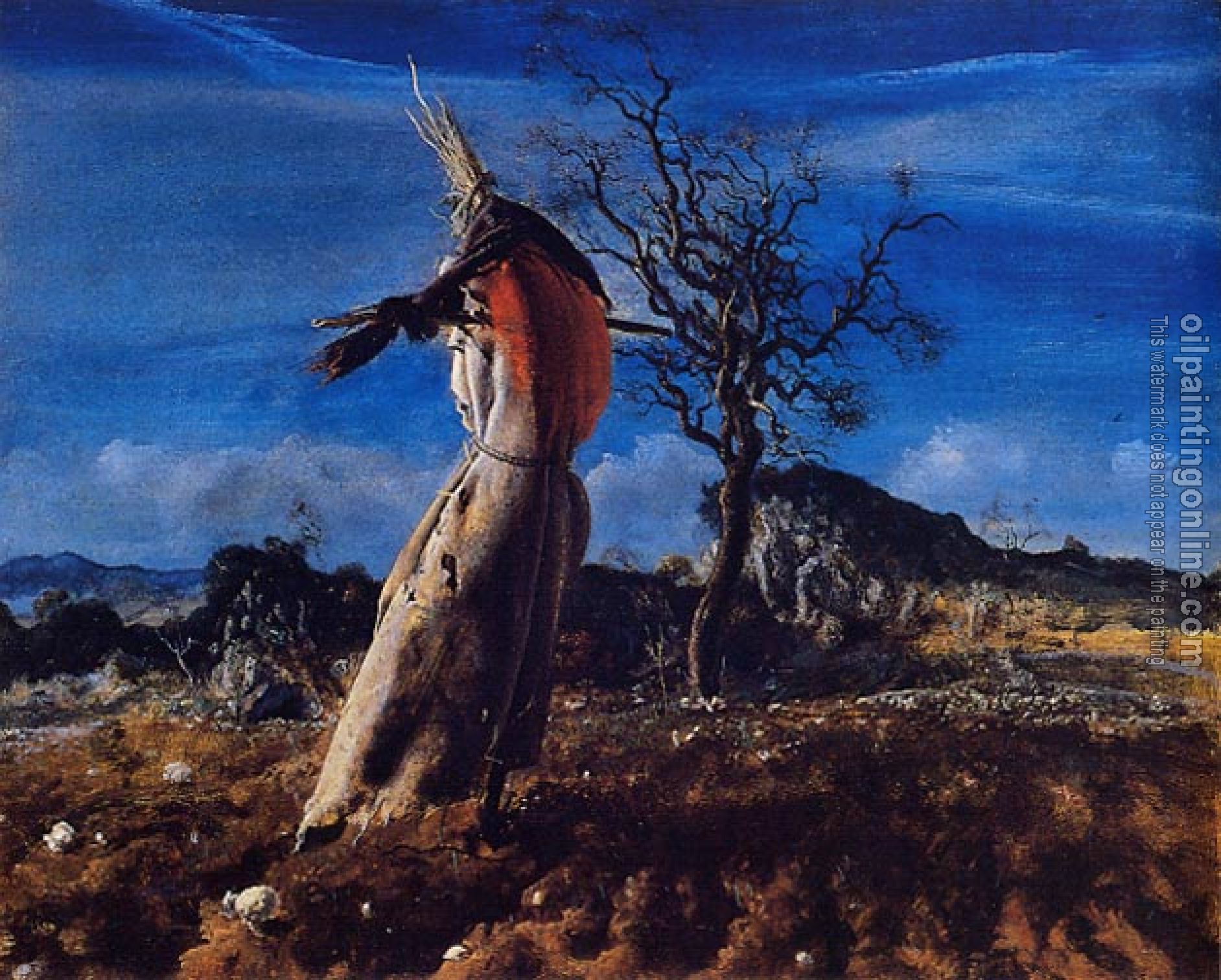 Pietro Annigoni - The Scarecrow